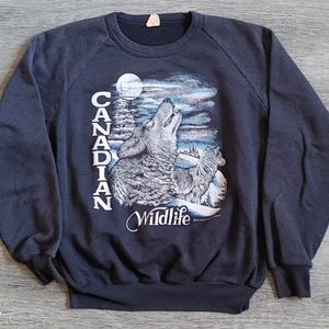 Vintage Wolf Sweatshirt